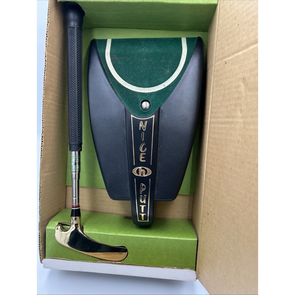 Vintage Automatic Cordless Electric Putting Set Telescopic Putter Japan NIB GOLF